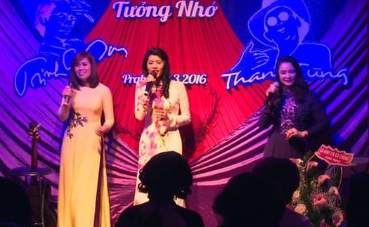 Tưởng nhớ nhạc sĩ Trịnh Công Sơn và Thanh Tùng tại Séc